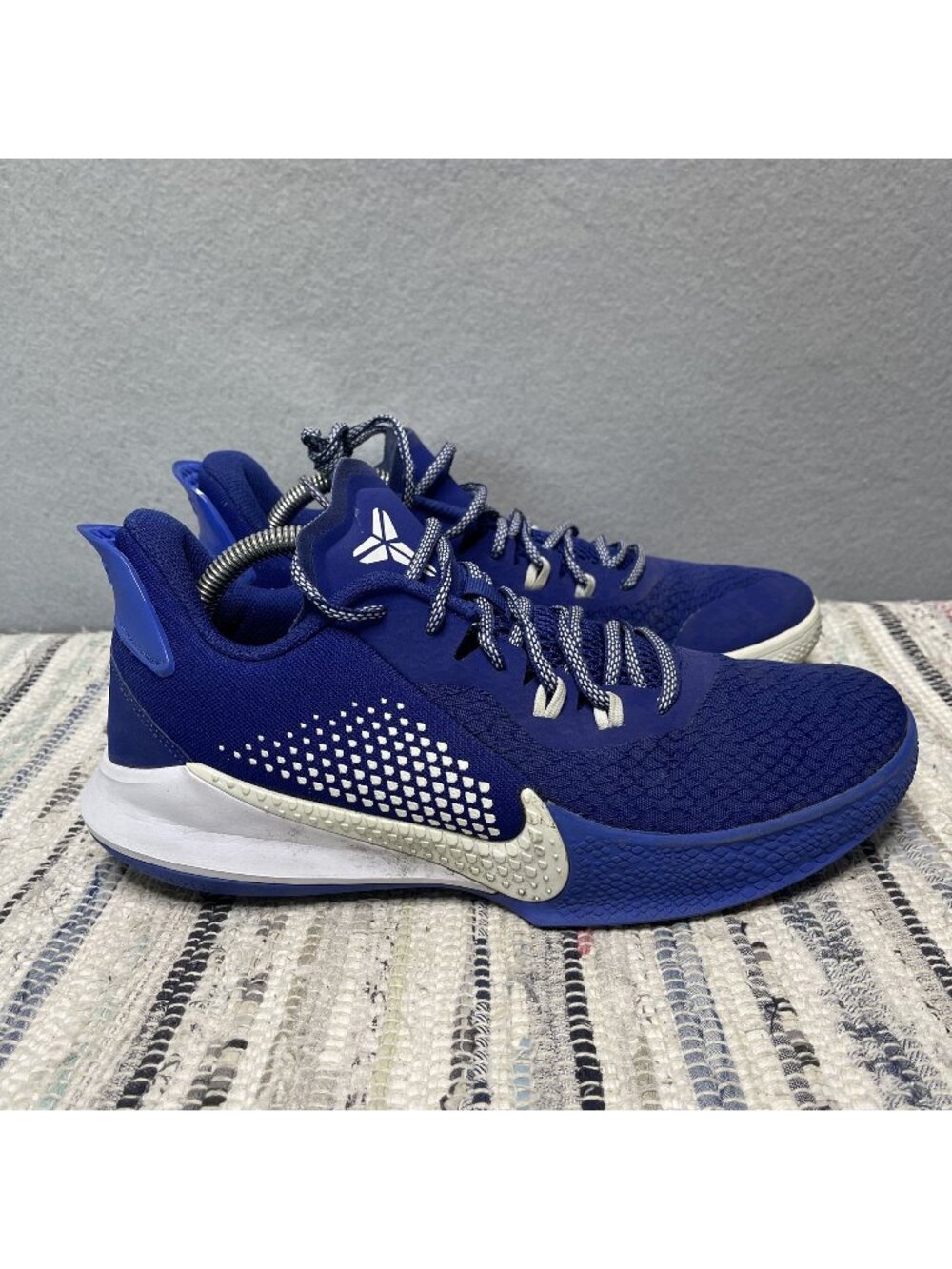 Nike Kobe Mamba Fury TB Deep Royal Basketball Shoes Mens Size 9 - Picture 1 of 10